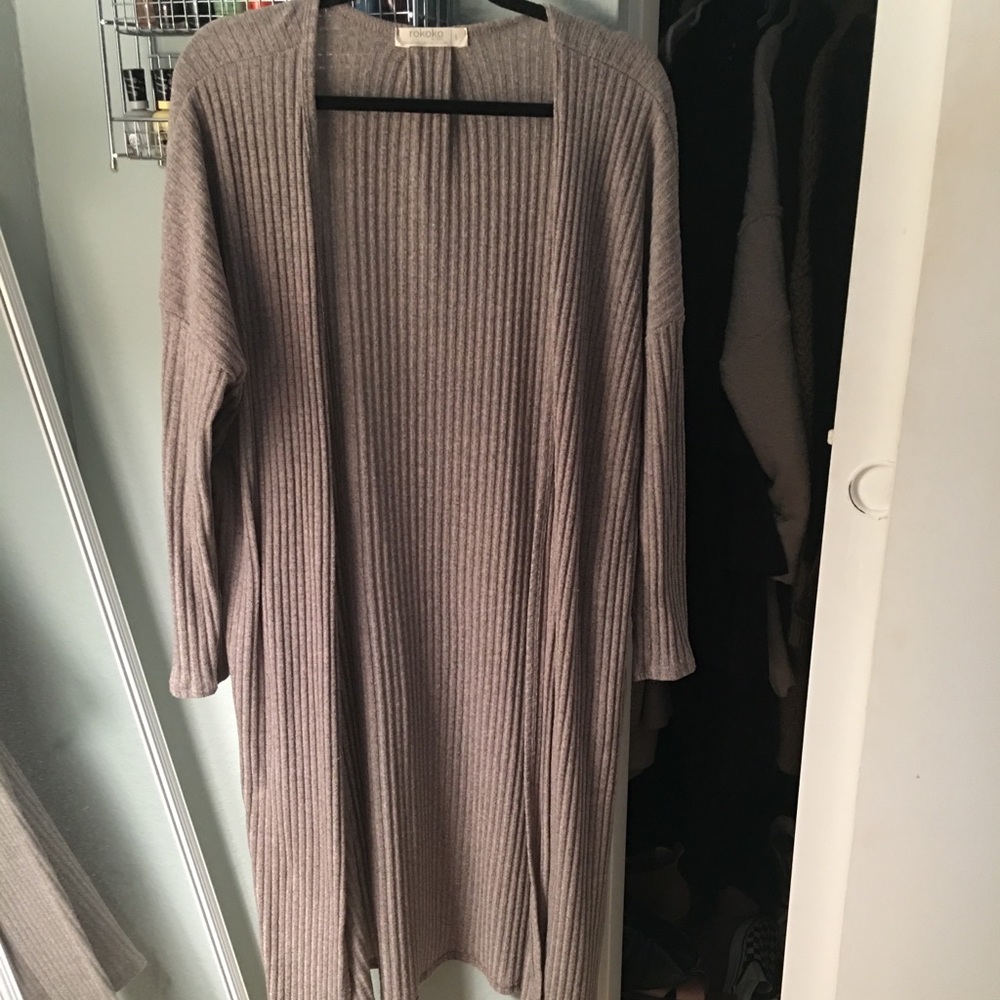 LONG CARDIGAN
